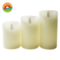 celebrations LED candle 7.5 cm *7.5/10/12.5/15cm three size/set